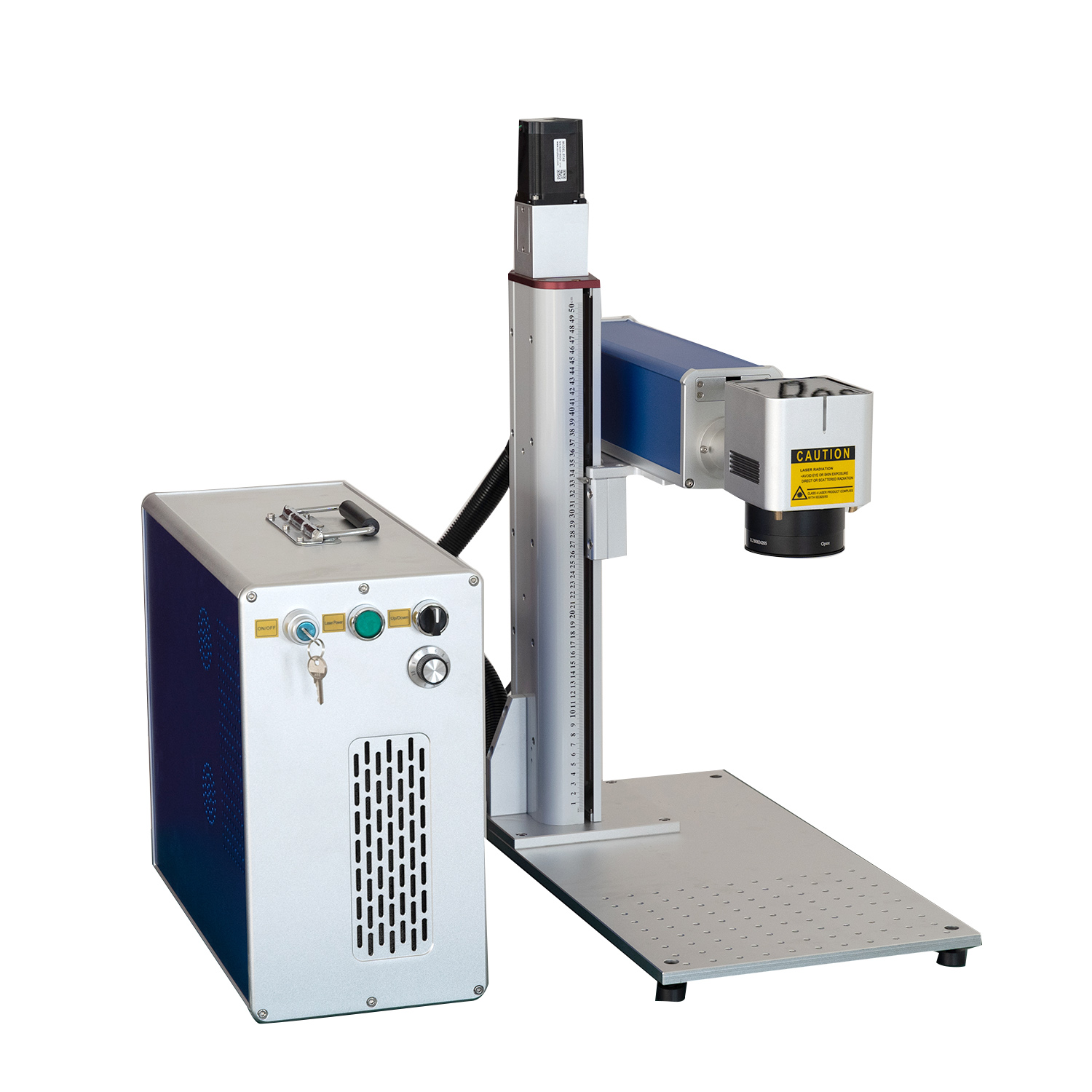 Máquina de marcação a laser de fibra para venda diretamente na fábrica preço 60w 80w 100w 120w Mopa máquina de marcação a laser de fibra