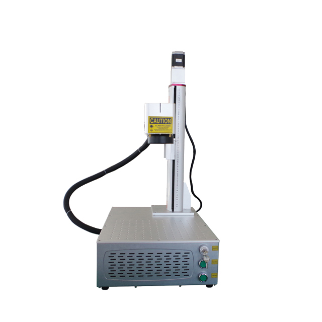 Máquina de marcação a laser de fibra compacta portátil JPT LP 20W 30W 60W com eixo Z motorizado